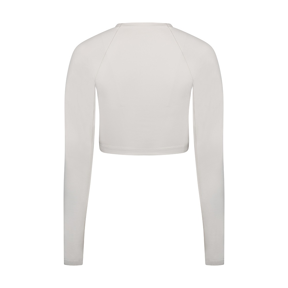 Ladies Longsleeve Crop Top AW-5026 - Image 3